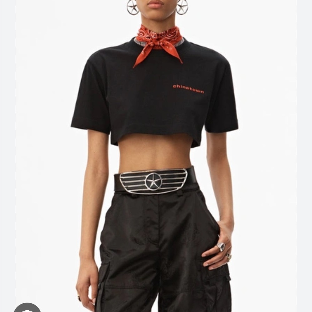 Alexander Wang Black T-Shirt